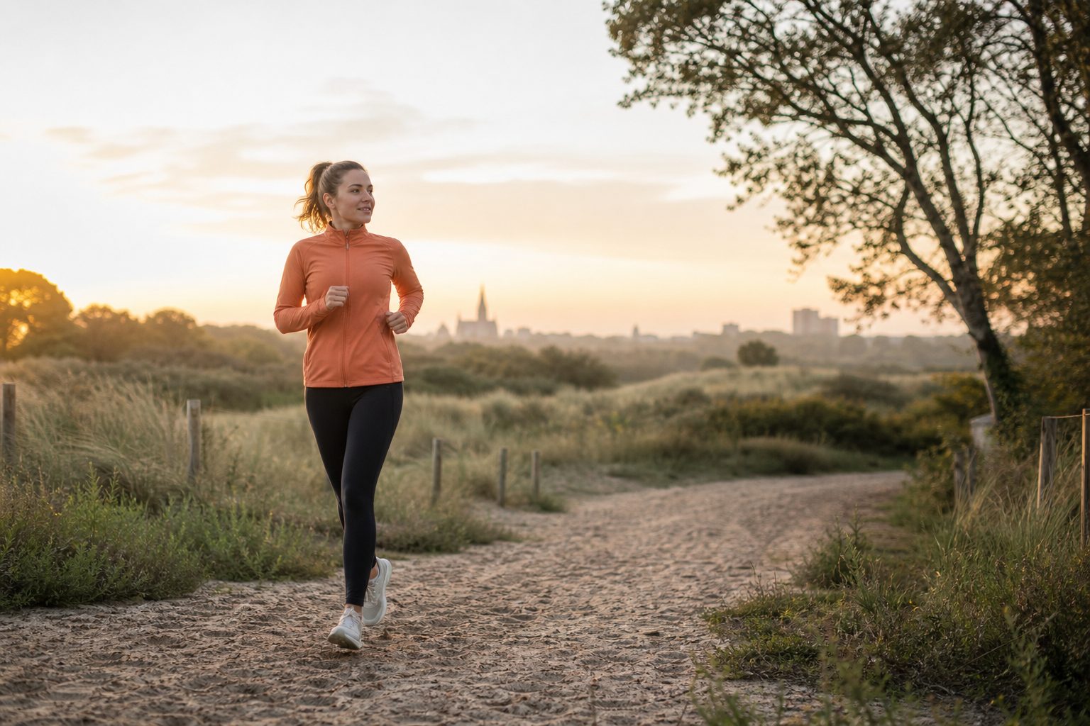 Beginnende hardlopers trainen in de duinen rond Haarlem, Bloemendaal en Overveen
